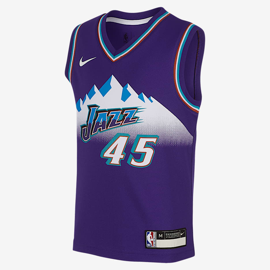 犹他爵士队(Donovan Mitchell) Classic Edition Nike NBA Replica